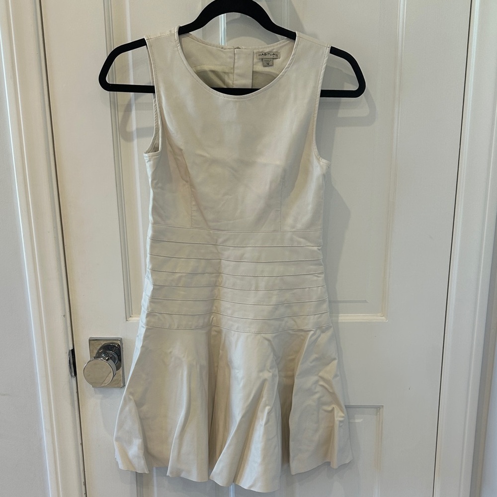 Habitual Cream Sleeveless Kids Dress
